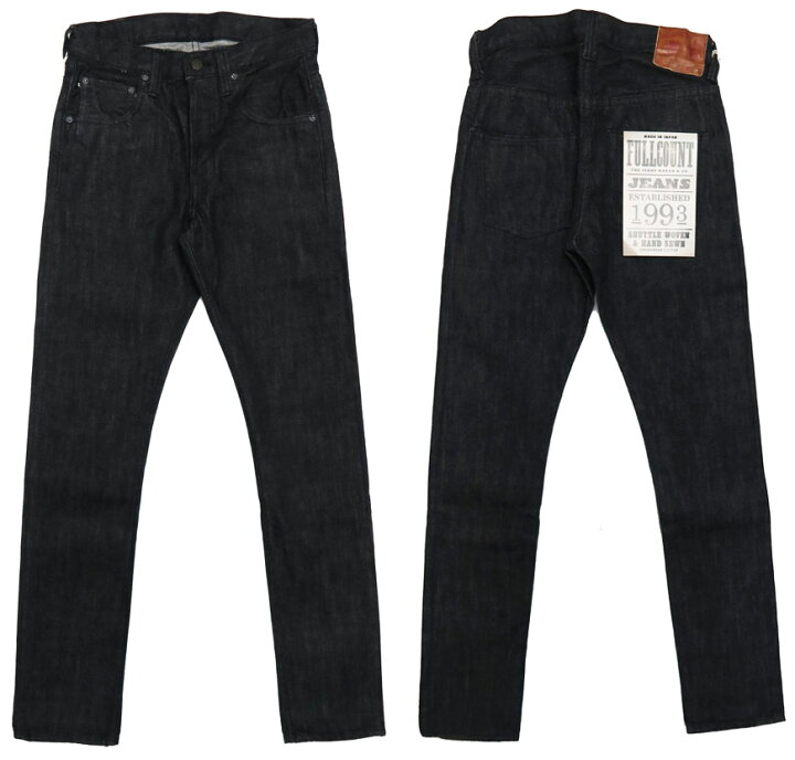 楽天市場】フルカウント FULLCOUNT 1109BK ブラック ジーンズ スリム  