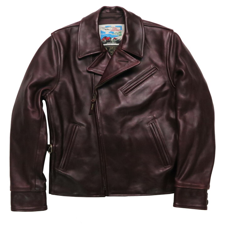 楽天市場】エアロレザー AERO LEATHER ライダースジャケット 