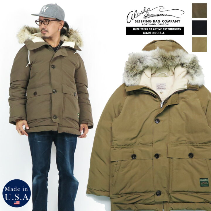 楽天市場】ALASKA SLEEPING BAG アラスカスリーピングバッグ グース 