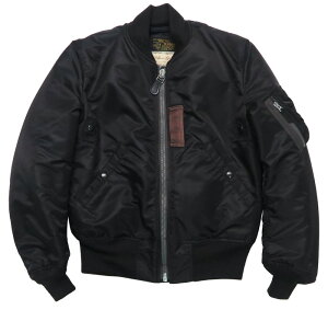 �o�Y���N�\���Y Buzz Rickson's WILLIAM GIBSON BLACK MA-1 SLENDER REGULAR �X�����_�[ ���M�����[�� �u���b�N �E�B���A���M�u�\�� BR14964