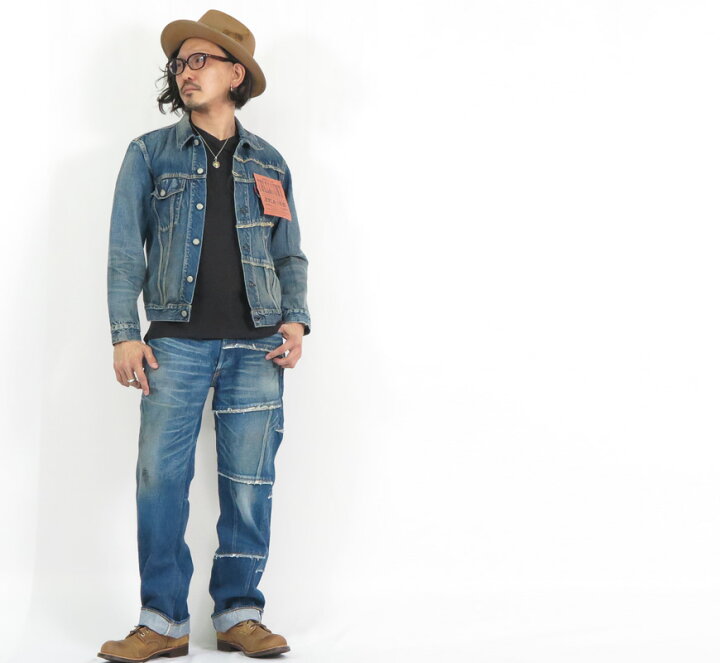 楽天市場】FULLCOUNT × MYne フルカウント × マイン リメイク デニム  