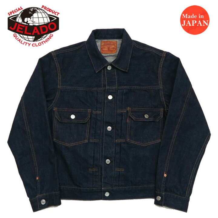 楽天市場】JELADO ジェラード 14oz デニム ジャケット 2ndタイプ 