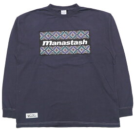 MANASTASH マナスタッシュ リサイクルコットン 長袖 Tシャツ KALEIDOSCOPE 7123045