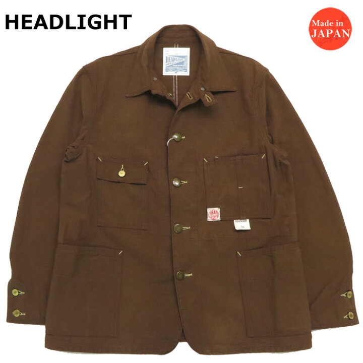 楽天市場】HEADLIGHT ヘッドライト 実名復刻 9oz ブラウンダック 