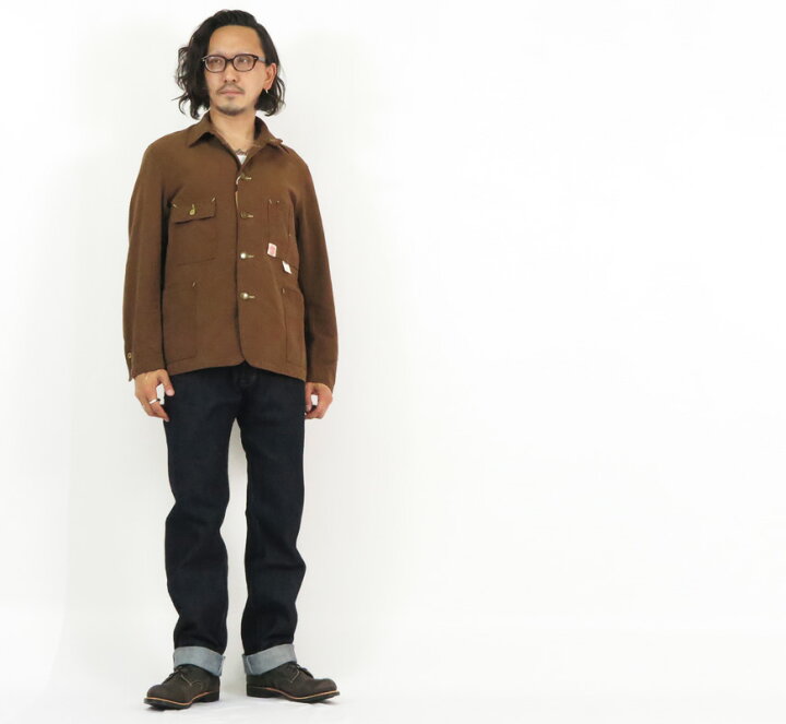 楽天市場】HEADLIGHT ヘッドライト 実名復刻 9oz ブラウンダック 