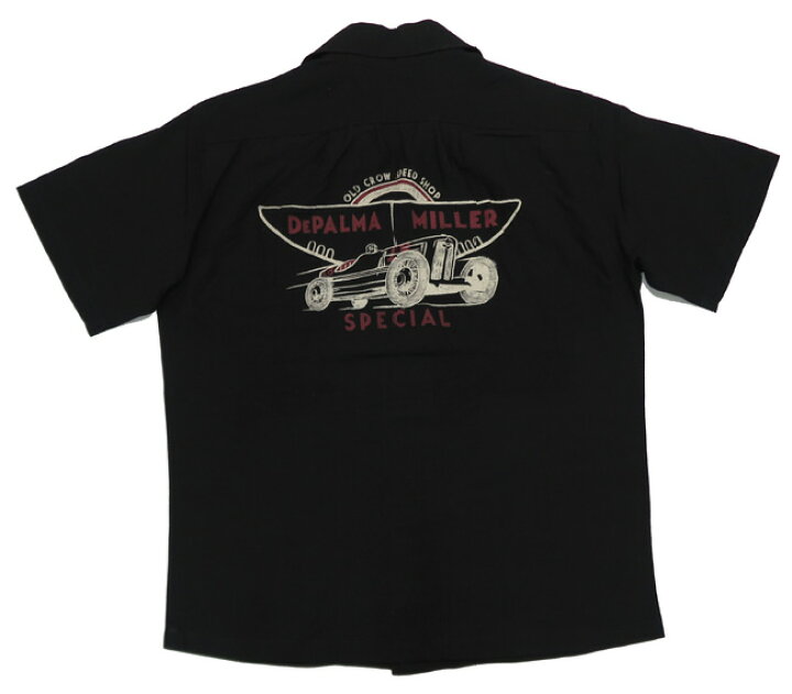 楽天市場】OLD CROW オールドクロウ 半袖 レーヨン/リネン ワーク  