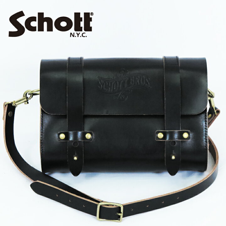 楽天市場】ショット Schott レザー ツール バッグ ショルダーバッグ 