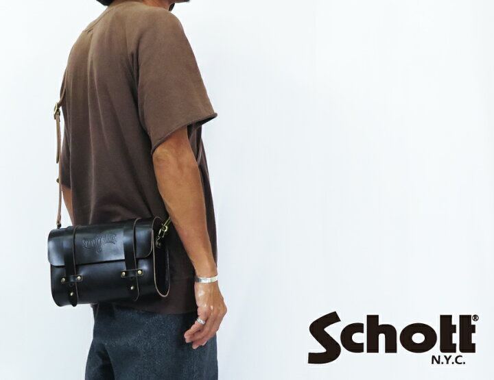 楽天市場】ショット Schott レザー ツール バッグ ショルダーバッグ  