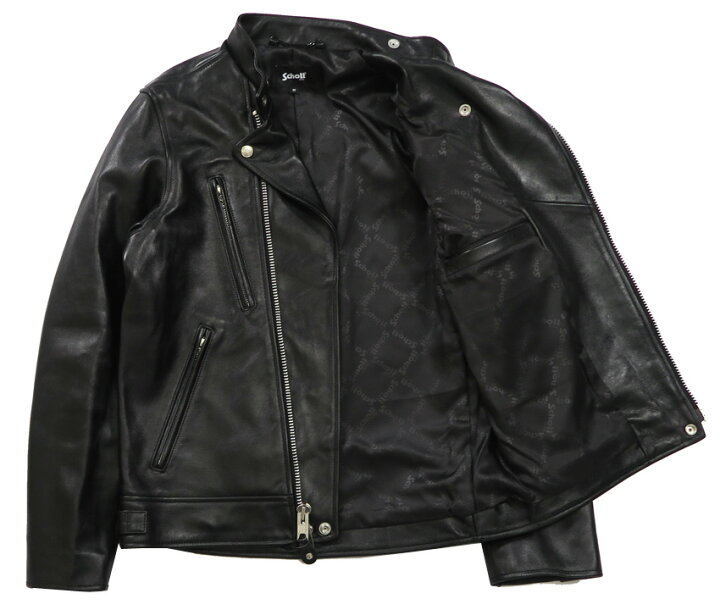 楽天市場】ショット Schott ラムレザー ダブル ブレスト ライダース 