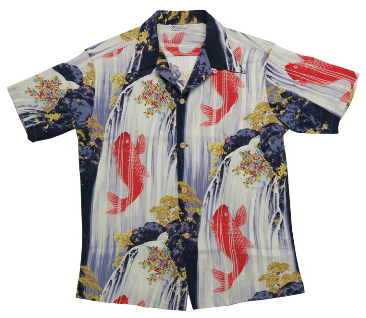 楽天市場】サンサーフ SUN SURF 半袖 レーヨン壁縮緬 ハワイアンシャツ 
