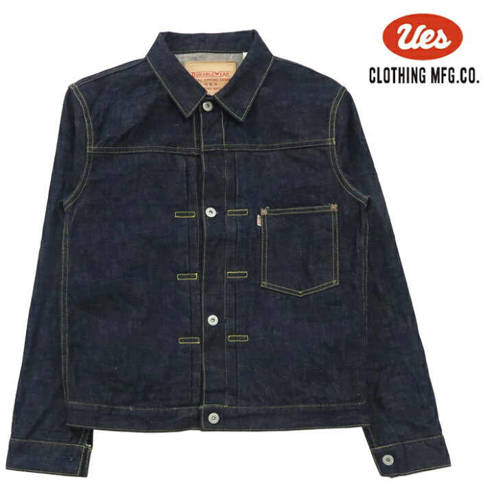 楽天市場】UES ウエス デニムジャケット ファースト 大戦モデル 14.9oz  