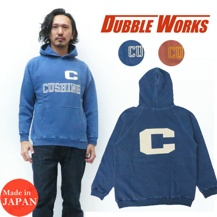 楽天市場】ダブルワークス DUBBLE WORKS 長袖 ピグメント染め プリント 