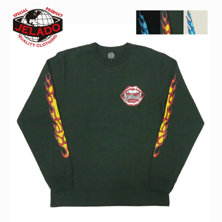 楽天市場】JELADO ジェラード フレームスリーブ 長袖 Tシャツ ロンT 