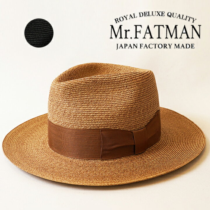 楽天市場】Mr.FATMAN ミスターファットマン ストロー ハット Ten Braid 