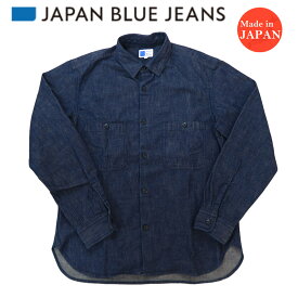 JAPAN BLUE JEANS ジャパンブルージーンズ 10oz デニム 長袖 ワーク シャツ JBLS10155S