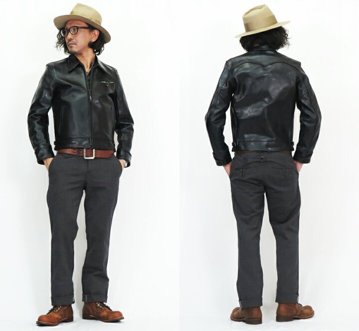 楽天市場】エアロレザー AERO LEATHER ライダースジャケット 
