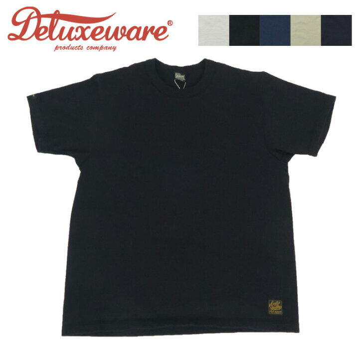 楽天市場】デラックスウェア DELUXEWARE 半袖 Tシャツ 無地 吊り編み 