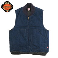 TUF-NUT タフナッツ 10.5oz. DENIM WORK VEST ONE WASH デニムワークベスト SUGAR CANE シュガーケーン T…