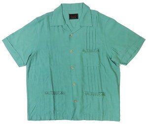 GANGSTERVILLE �M�����O�X�^�[�r�� ���� ���[���� �O�A���x���V���c �L���[�o�V���c RIPTIDE CLUB - S/S GUAYABERA SHIRTS GLAD HAND �O���b�h�n���h GSV5114