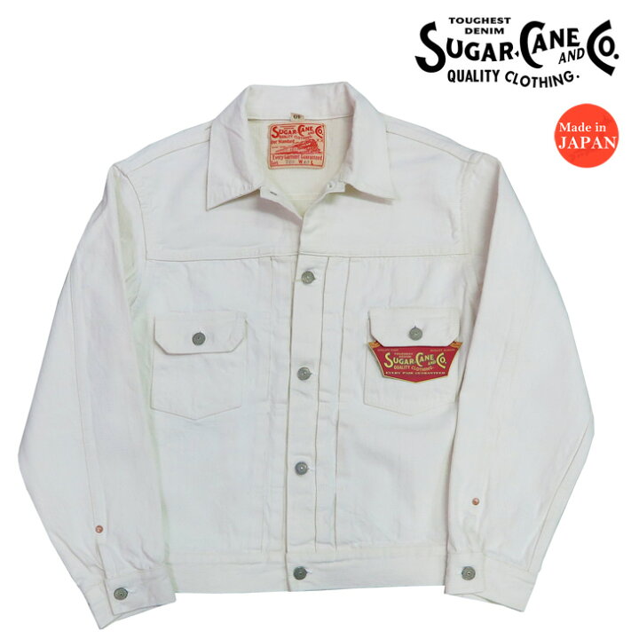 楽天市場】SUGAR CANE シュガーケーン 13oz ホワイト デニム 