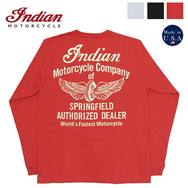 楽天市場】インディアンモーターサイクル Indian Motorcycle 長袖  