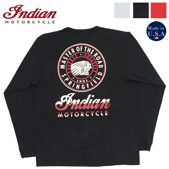 楽天市場】インディアンモーターサイクル Indian Motorcycle 長袖 
