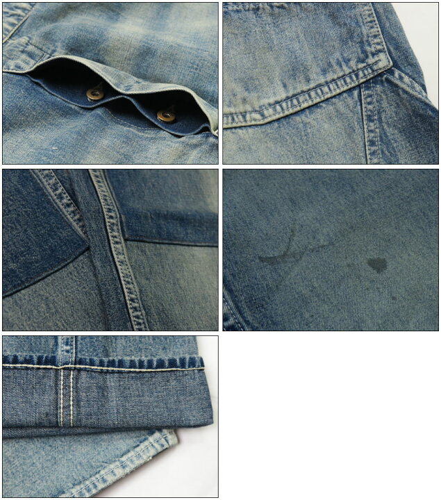 楽天市場】JELADO ジェラード 10oz デニム オーバーオール  