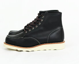 REDWING Women's レッドウィング レディース 6" モックトゥ ワークブーツ 「ブラック・バウンダリー」 Style No.3373