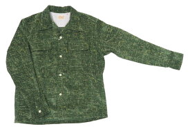 Style Eyes スタイルアイズ 長袖 コーデュロイ シャツ Mid 1950s Style Corduroy Sports Shirt “IKAT” SE29172