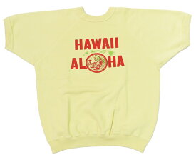 ウェアハウス WAREHOUSE 半袖 スウェットTシャツ HAWAII ALOHA 2ND-HAND セカンドハンド セコハン 4084