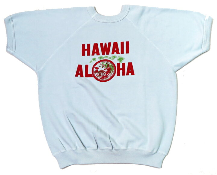 楽天市場】ウェアハウス WAREHOUSE 半袖 スウェットTシャツ HAWAII 