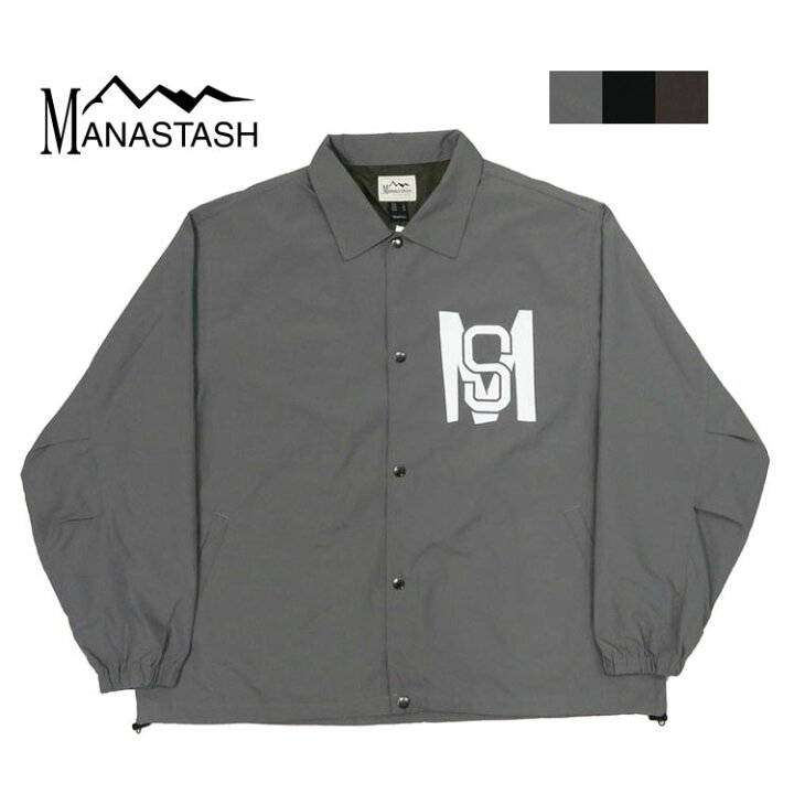 楽天市場】MANASTASH マナスタッシュ コーチジャケット COACH JACKET 