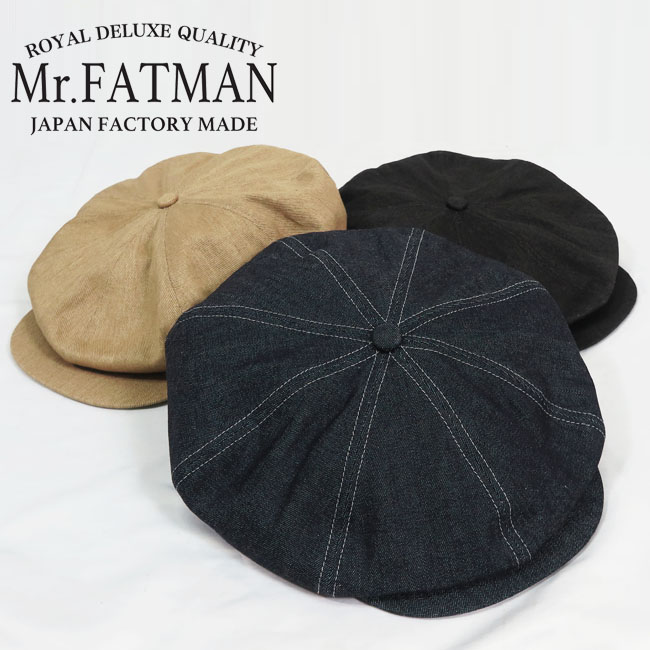 卸売 Mr.FATMAN キャスケット ミスターファットマン 帽子