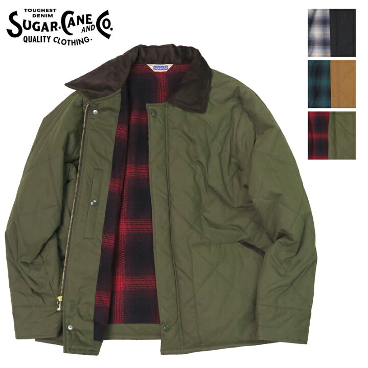 楽天市場】SUGAR CANE シュガーケーン ウェザークロス キルティング  