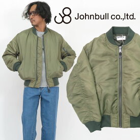 ジョンブル JOHNBULL TOP KHAKI トップカーキ MA-1 NYLON FLIGHT JACKET / MA-1ナイロンフライトジャケット TK233L02