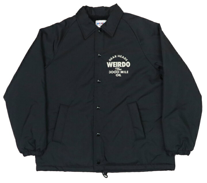 楽天市場】WEIRDO ウィアード 裏ボア コーチジャケット 3000MILE 撥水 