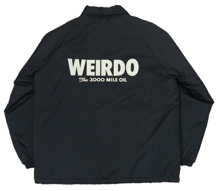 楽天市場】WEIRDO ウィアード 裏ボア コーチジャケット 3000MILE 撥水 
