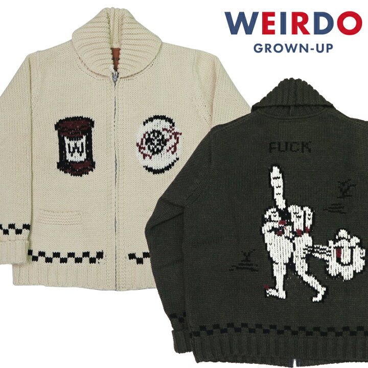 楽天市場】WEIRDO ウィアード シェットランド ウール カウチン 