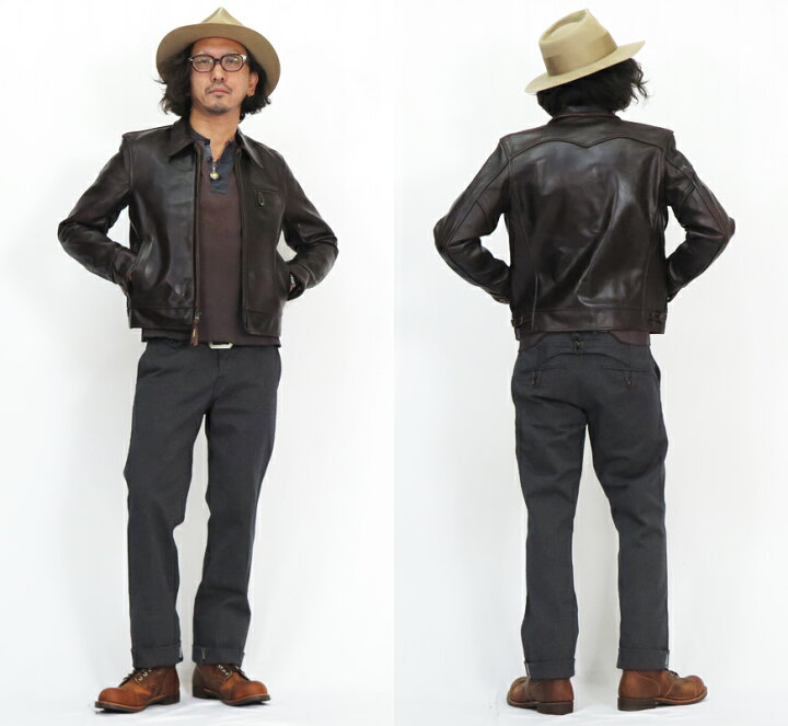 楽天市場】エアロレザー AERO LEATHER ライダースジャケット 