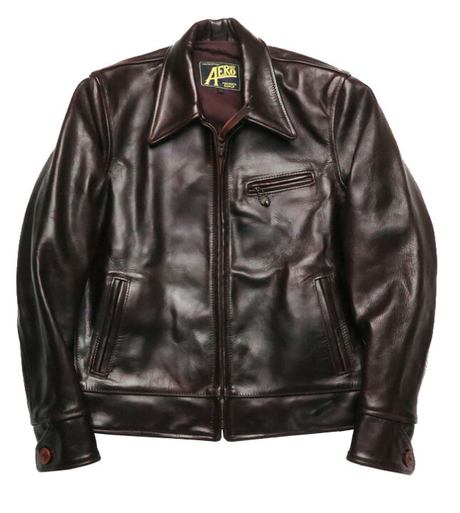 楽天市場】エアロレザー AERO LEATHER ライダースジャケット 