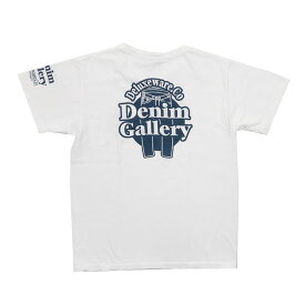 デラックスウェア DELUXEWARE 半袖 Tシャツ DENIM GALLERY プリント 吊り編み ユニオンスペシャル BRGM-22F