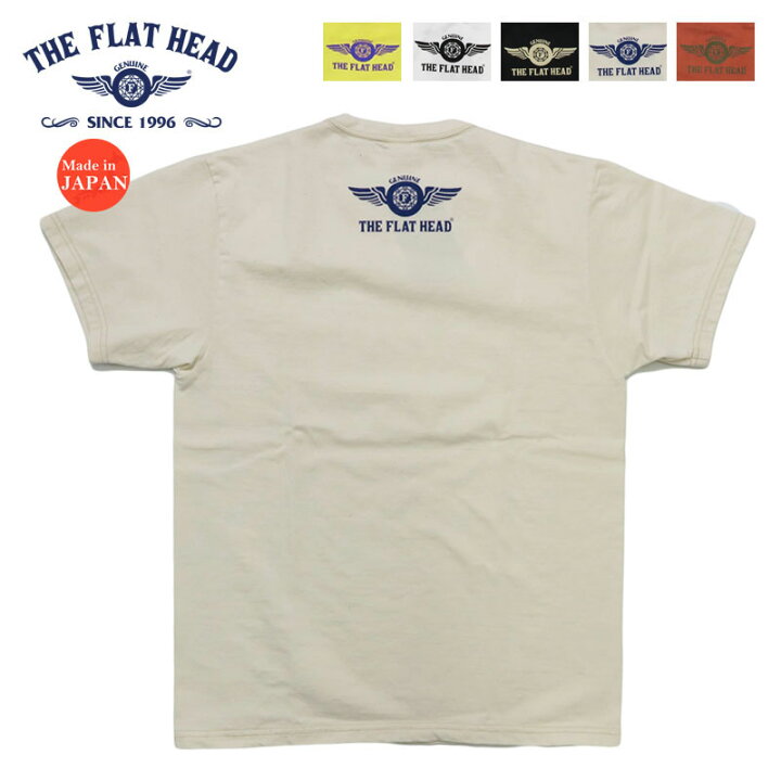 楽天市場】フラットヘッド THE FLAT HEAD 半袖 Tシャツ SMALL FLYING 