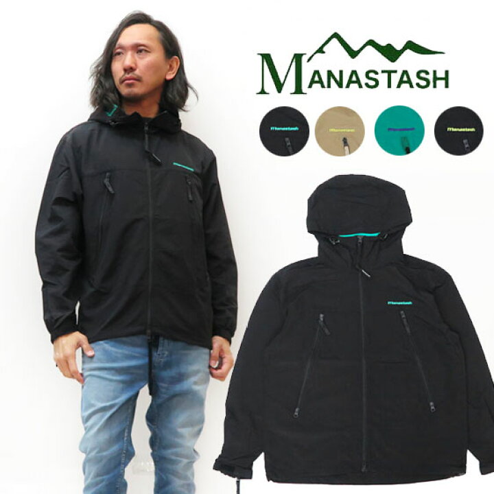 楽天市場】MANASTASH マナスタッシュ ナイロン ウインドブレーカー 