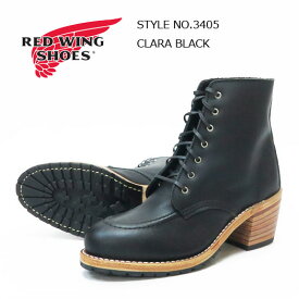 REDWING WOMEN'S レザー レースアップ ブーツ Clara クララ Style No.3405