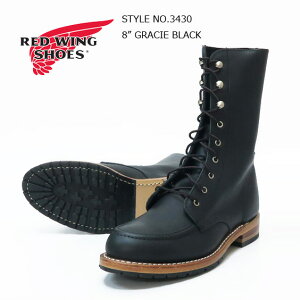 REDWING WOMEN'S レッドウィング レザー レースアップ ブーツ Gracie グレーシー Style No.3430