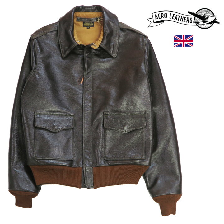 楽天市場】エアロレザー AERO LEATHER フライトジャケット A-2 13911 