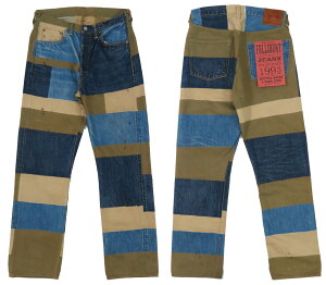 �t���J�E���g FULLCOUNT 1350-1101 13.7oz ���M�����[�X�g���[�g �W�[���Y CRAZY PATTERN WORKS OF ART SERIES �W���o�u�G�R�b�g�� �y2025�N�H�~�V��z