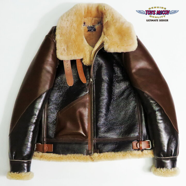 楽天市場】トイズマッコイ TOYS McCOY B-3 シープムートン レザー 