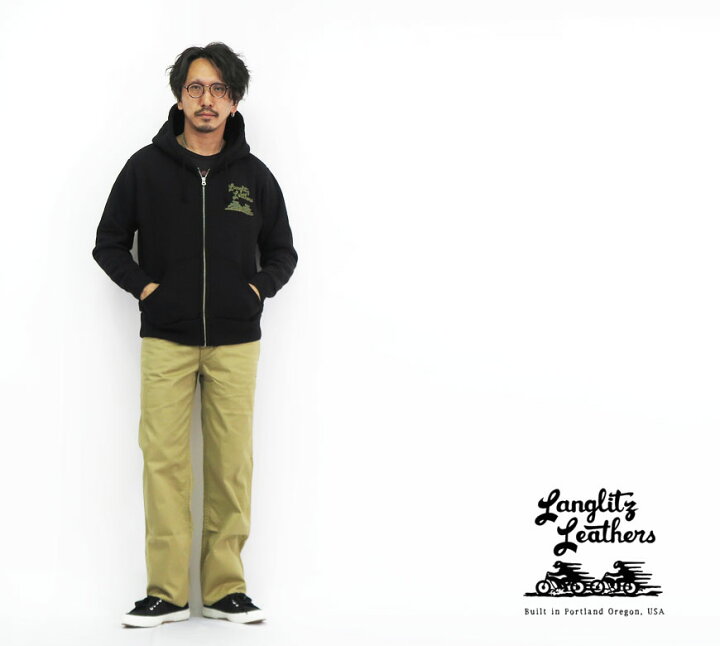 楽天市場】ラングリッツレザーズ Langlitz Leathers フード ジップ 