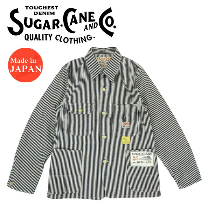 楽天市場】SUGAR CANE シュガーケーン 11oz ヒッコリーストライプ 